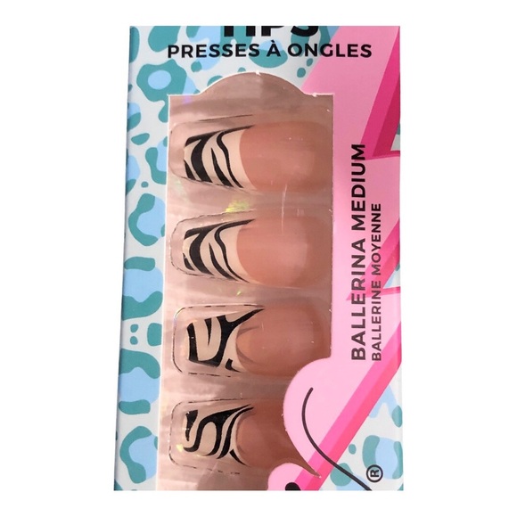 24 piece Ballerina tip medium & long press on nail tips new - Picture 7 of 8